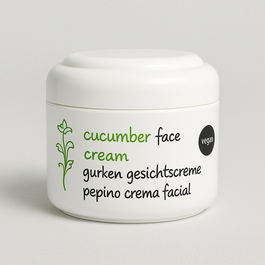 Crema facial de pepino